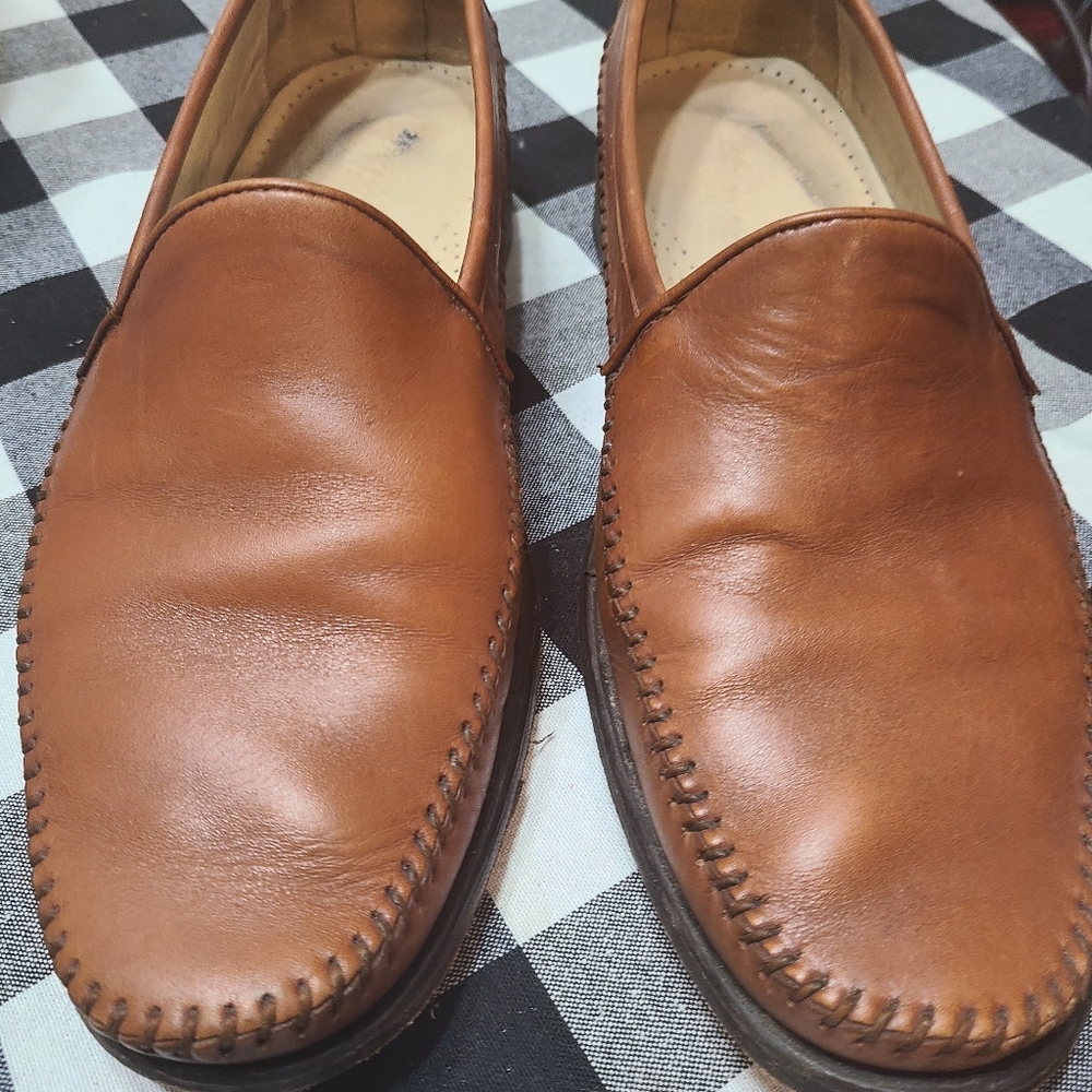 Handmade leather shoes
